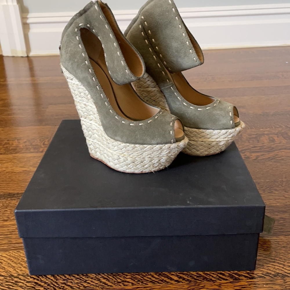 Giuseppe Zanotti Platform Wedge Espadrilles